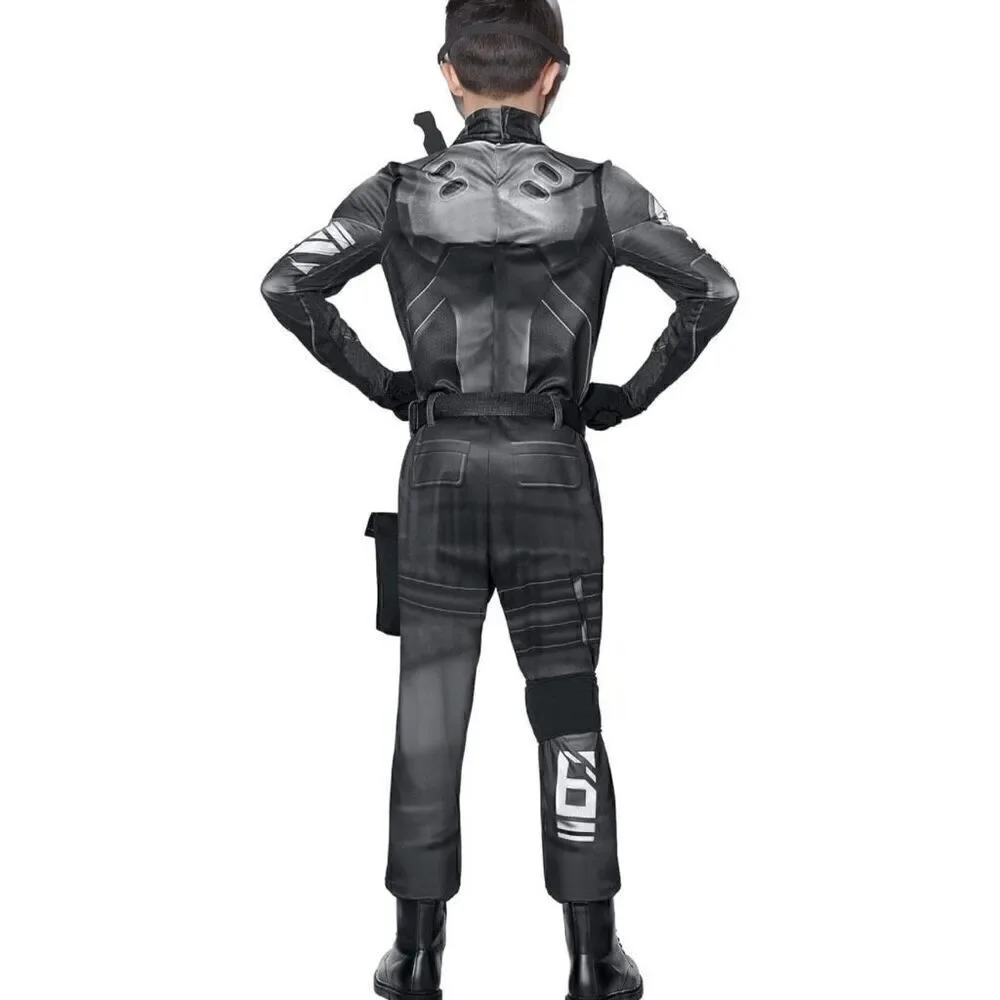 Fortnite 8 Ball Unisex Child Youth Halloween Dress Up Costume Black Size Medium